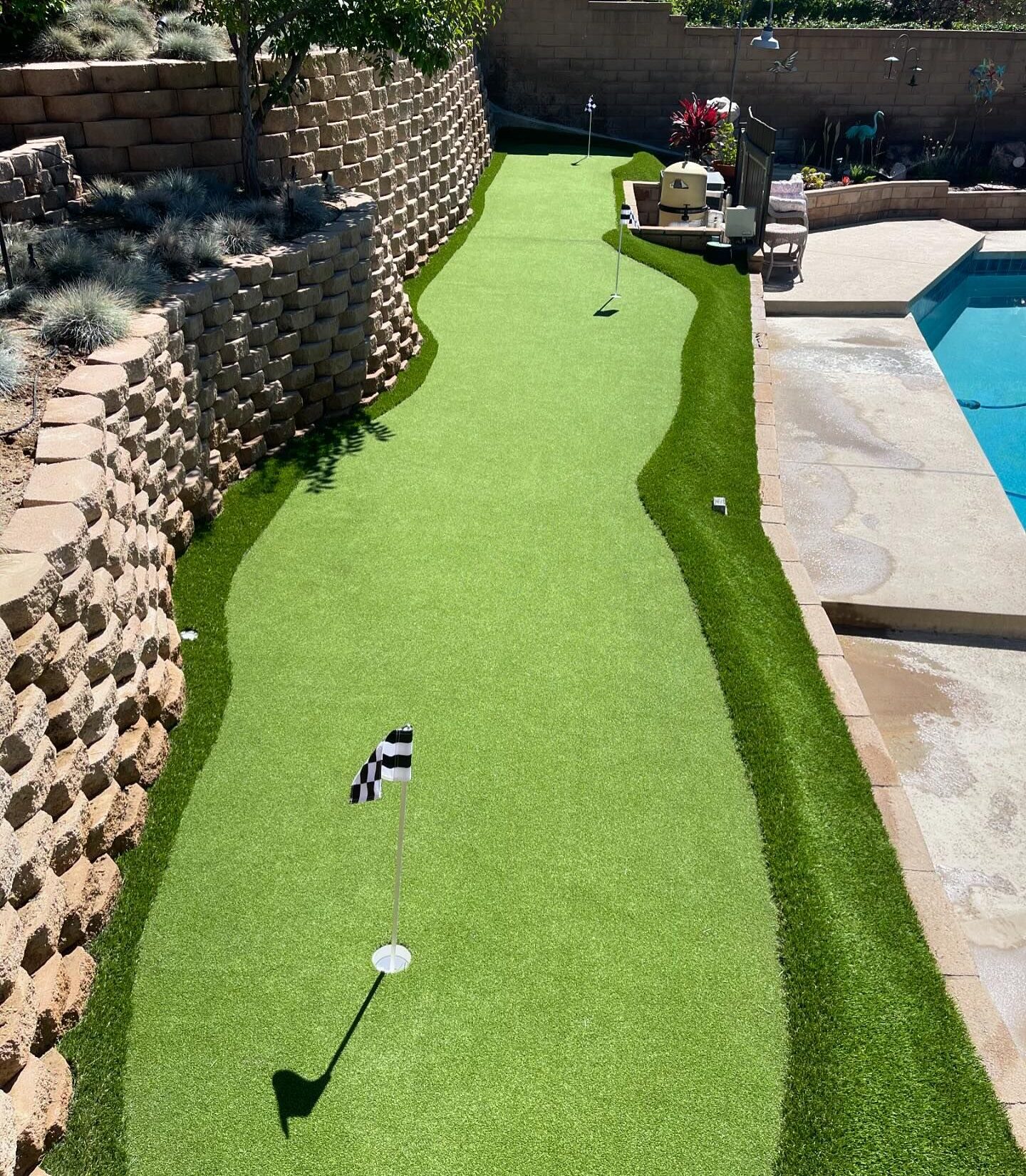 Putting Green Maintenance, Orange County Artificial Grass